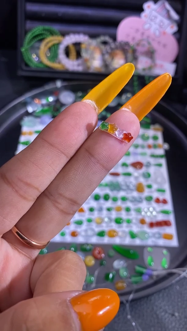 未镶嵌挂件翡翠星星