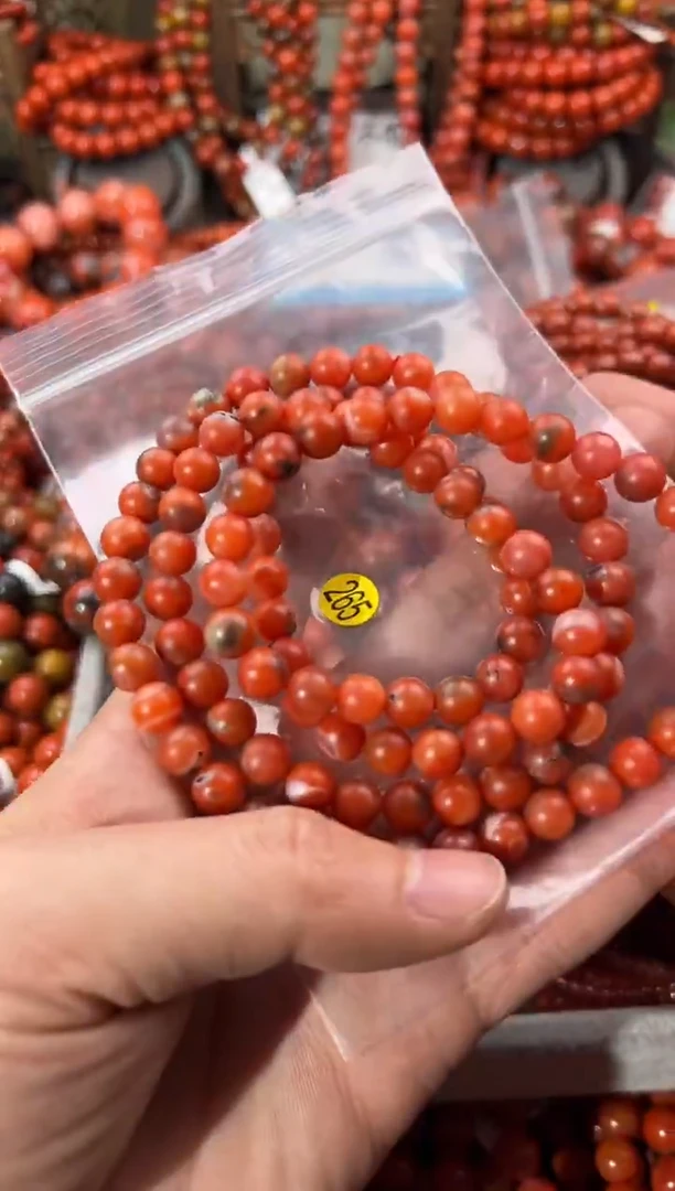 未镶嵌手串南红玛瑙7