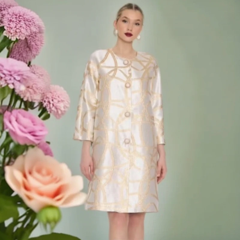 RENIYA原创BALIZZA设计师品牌2025年最新款时尚优雅连衣裙套装