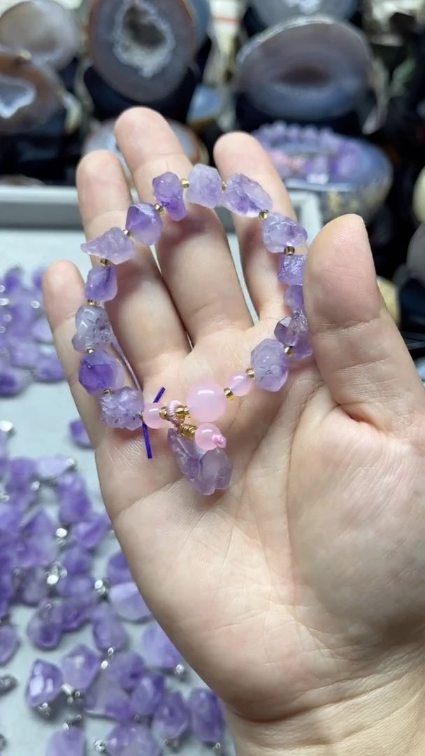 【闪购商品】紫晶手链未镶嵌66666666