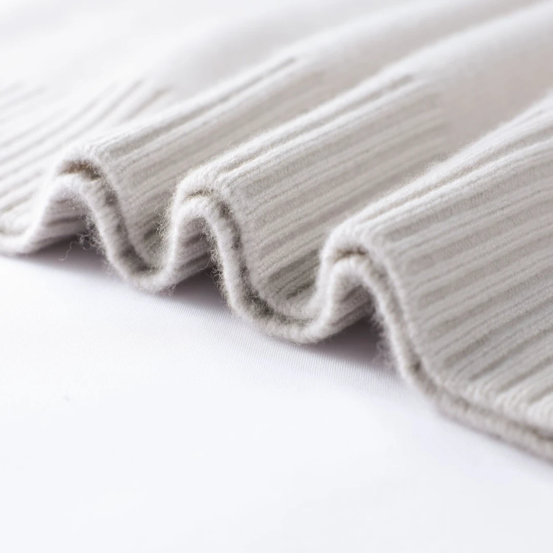 【小山羊/头等舱】超细baby纯羊绒龙鳞圈圆领GY2918