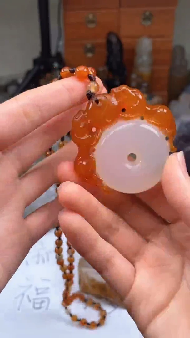 【闪购商品】玛瑙/玉髓颈饰未镶嵌AA