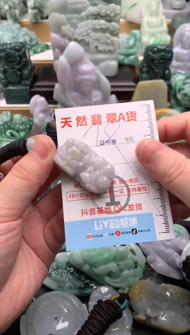 吊坠(不含链)未镶嵌翡翠1