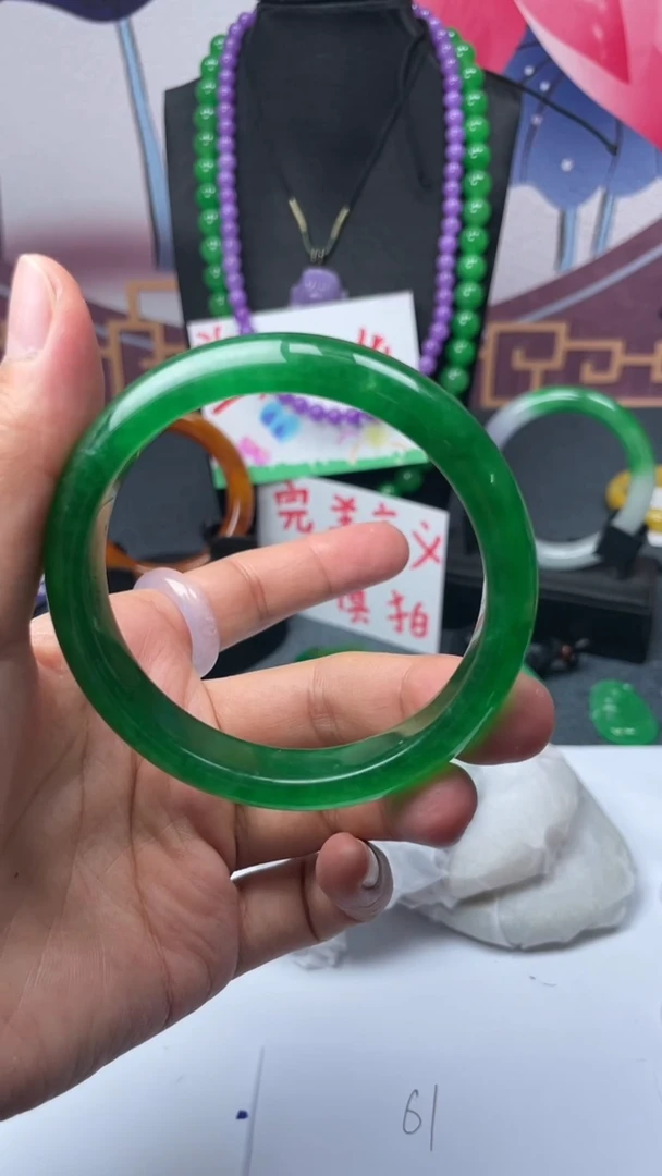 非金属仿水晶手镯