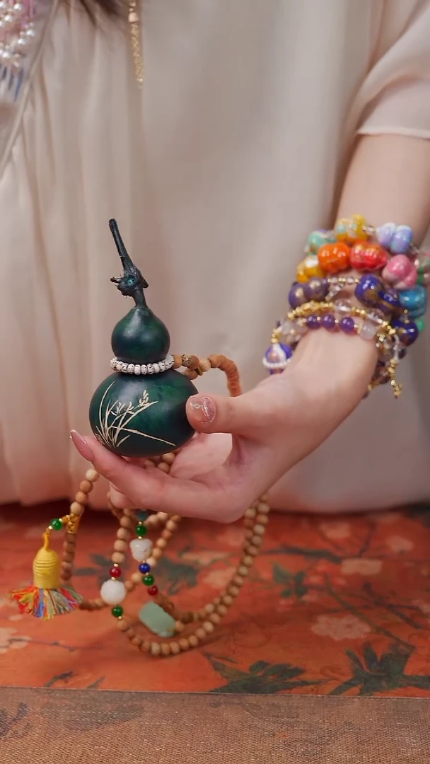 138漆艺工艺小葫芦168