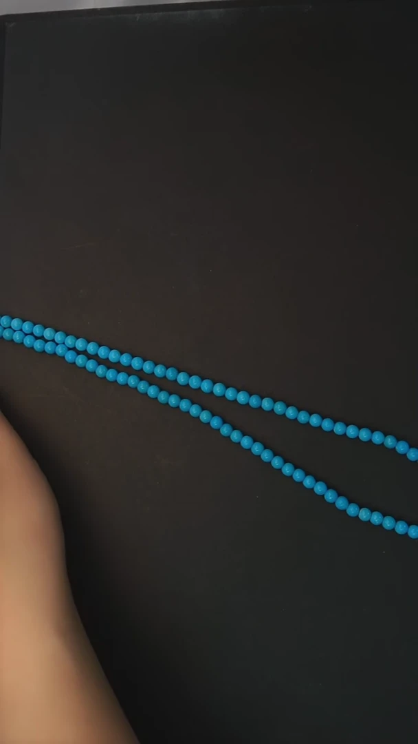 【闪购商品】绿松石项链银S925镶嵌发货一件