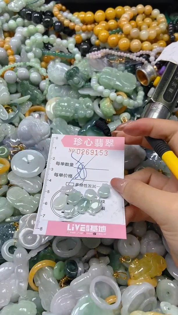 翡翠未镶嵌颈饰闪购0269153多样性发其一