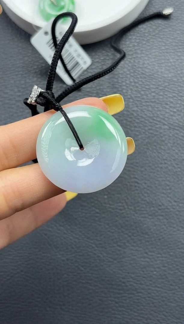 颈饰未镶嵌翡翠YM1436-1 平安扣