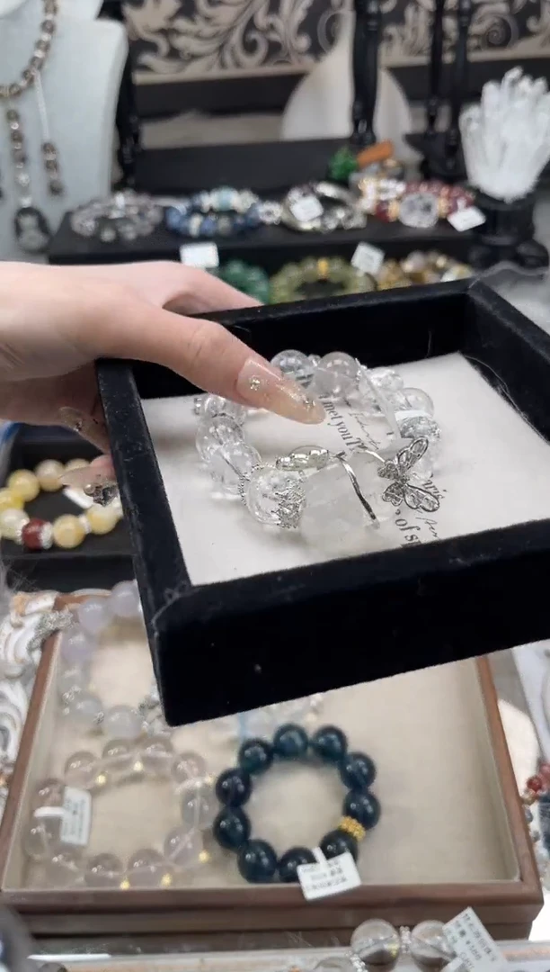 【闪购商品】水晶手链未镶嵌天然水晶 多样性发货