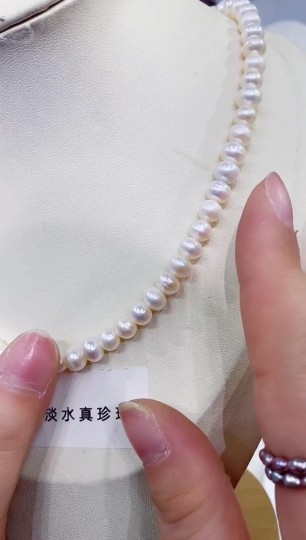 颈饰未镶嵌淡水珍珠A359