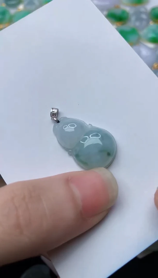 【闪购商品】翡翠颈饰18K金镶嵌20...........