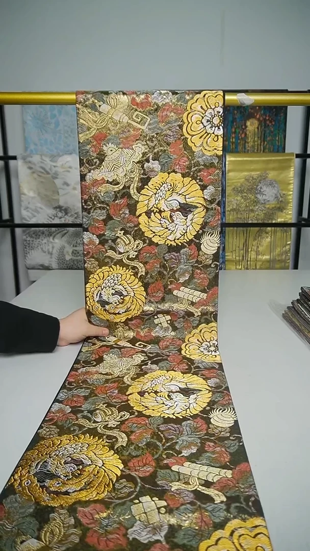 织绣织锦14聚宝纹凤凰