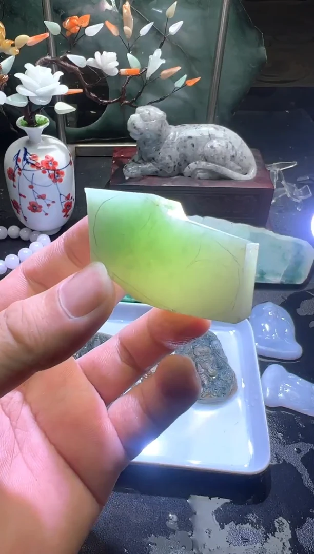 未镶嵌挂件翡翠天然缅甸翡翠A货