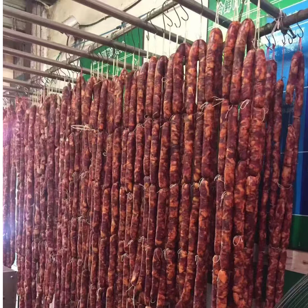 四川特产纯手工香肠川味四川香肠腊肠正宗土黑猪肉制作坛子肉麻辣