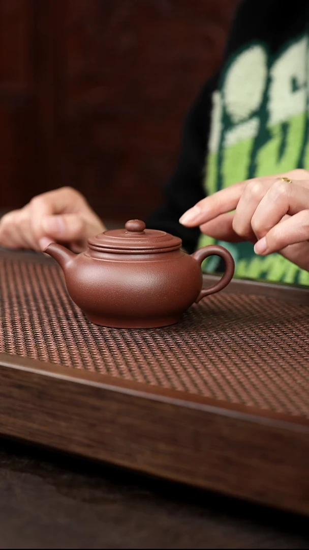 茶壶紫砂紫泥彬风