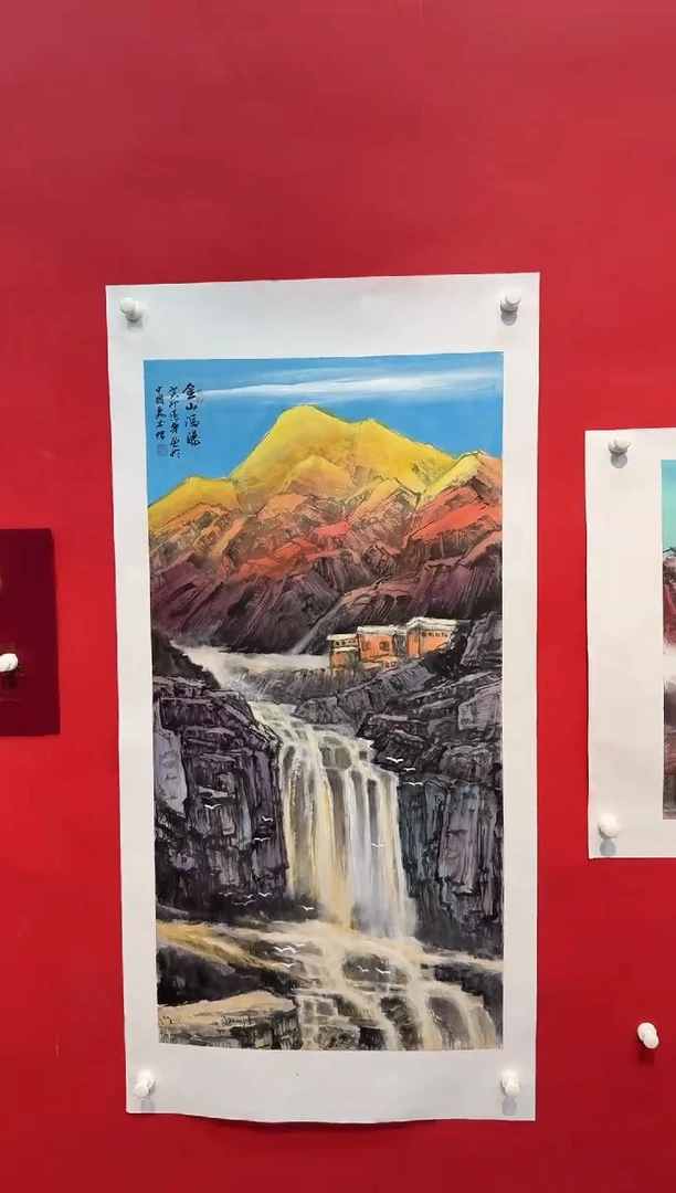 国画画家陆远华纯手绘原作