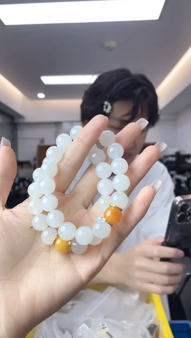 手串未镶嵌和田玉多样性一件发货