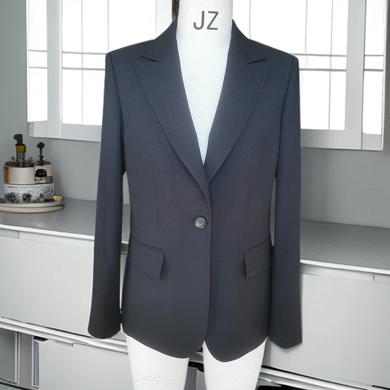 简约气质时尚西装职业正装外套女修身显瘦百搭休闲通勤高级感西装