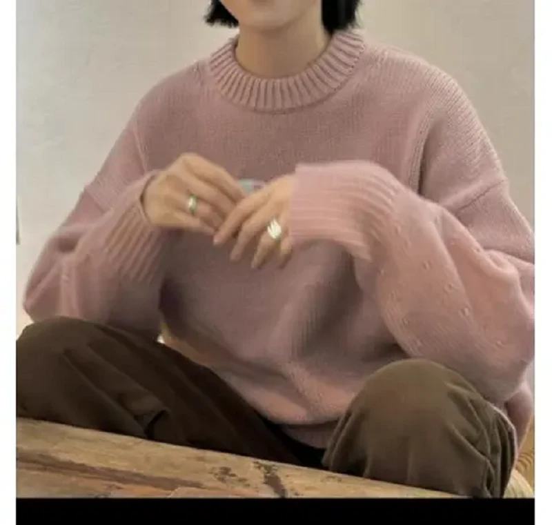 【她的美丽和她衣服的华美相互映衬】-宽松气质女装-婉婉-501