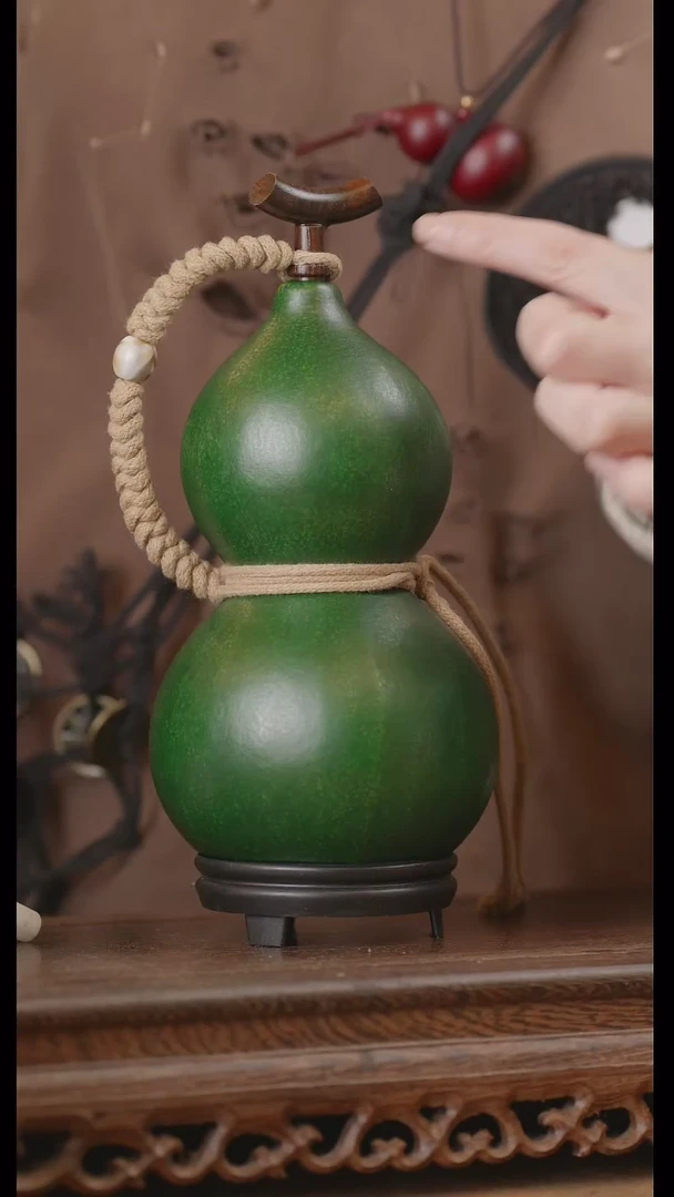 【闪购商品】104号精品天然大漆工艺防渗内胆酒葫芦~