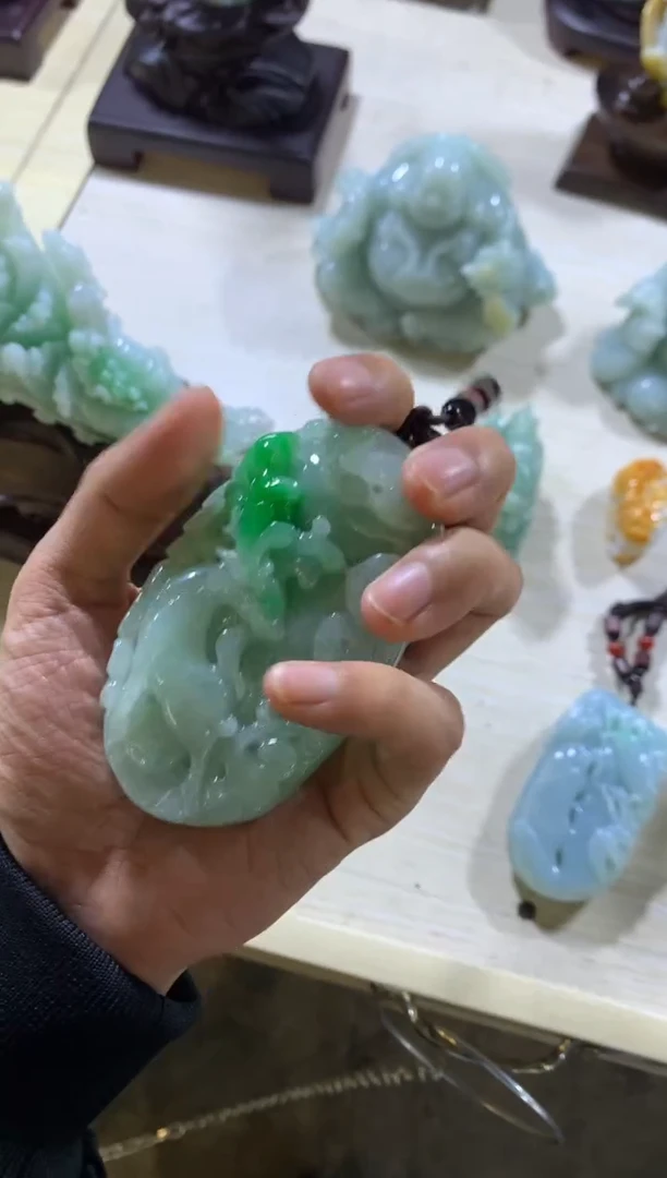 未镶嵌摆件翡翠用****3翡翠摆件