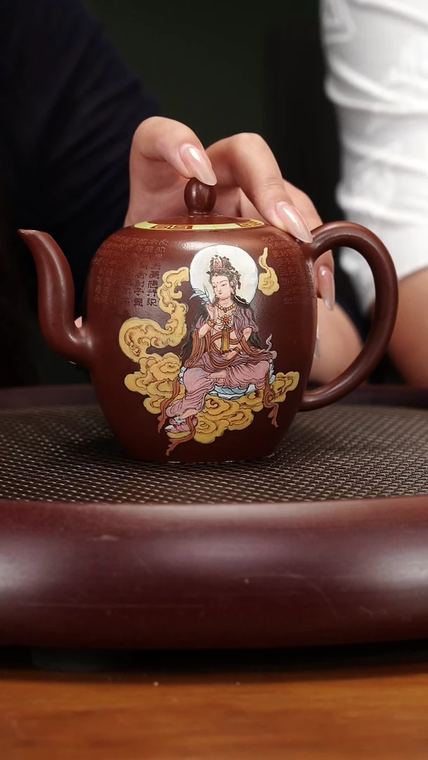 茶壶紫砂141TL美人肩 底槽清