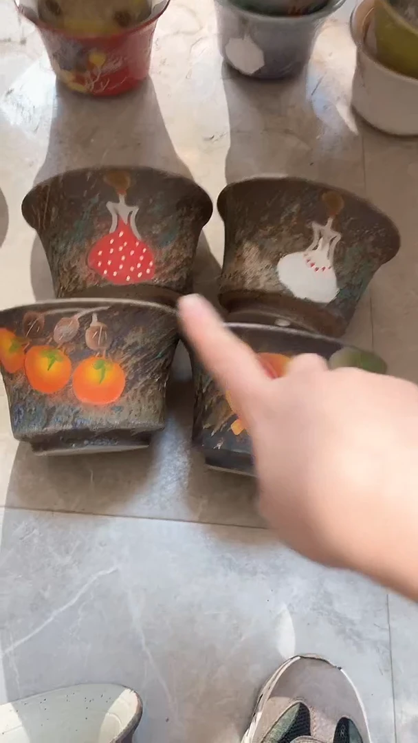 【闪购商品】摆件4-104口17高11  四个