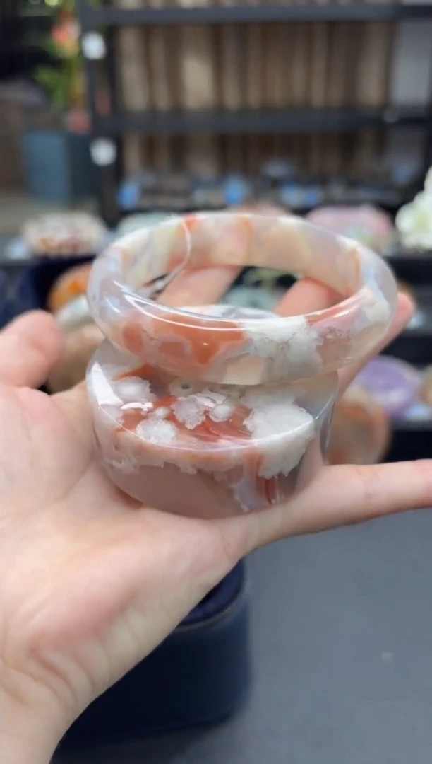 未镶嵌手镯石英质玉763(61圈赠送镯心)