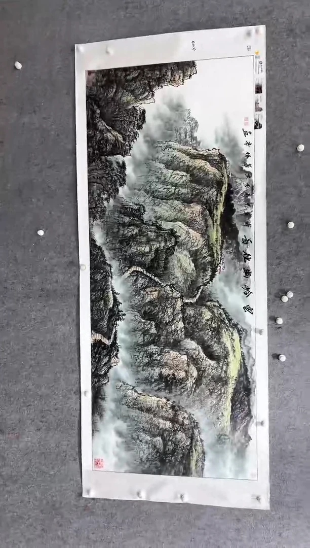 国画张传亭老师的作品3