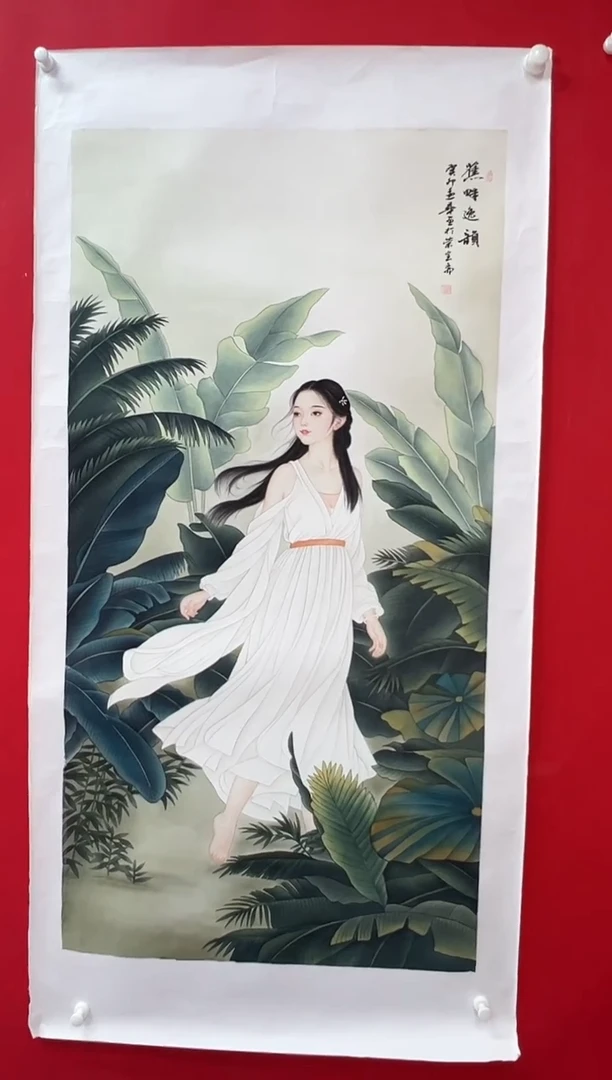 国画画家陆远华纯手绘原作