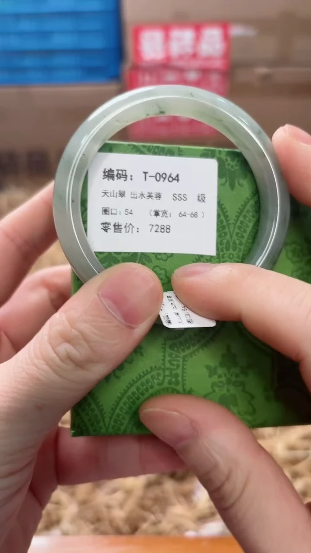 未镶嵌手镯石英质玉T-09964