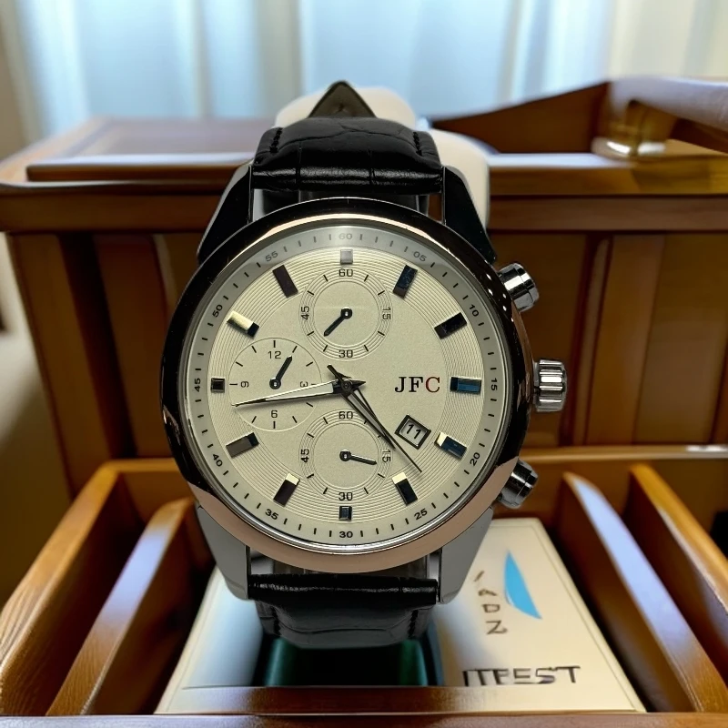 【铭川】外贸高端款轻奢简约潮流时尚男士气质腕表EG1176