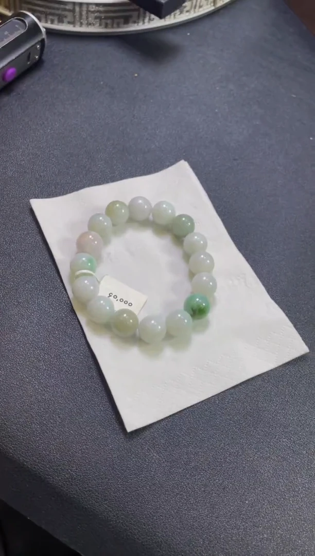 未镶嵌手链翡翠珠串 拍一发一