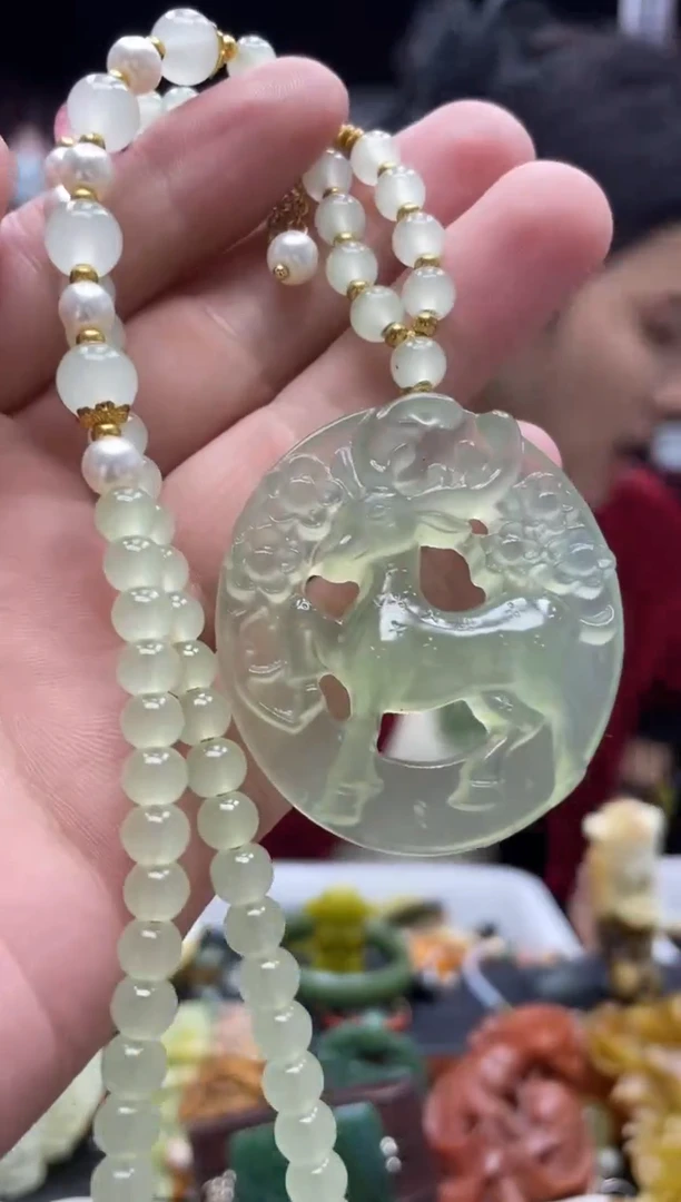 未镶嵌岫玉吊坠多样性发货*拍一发一