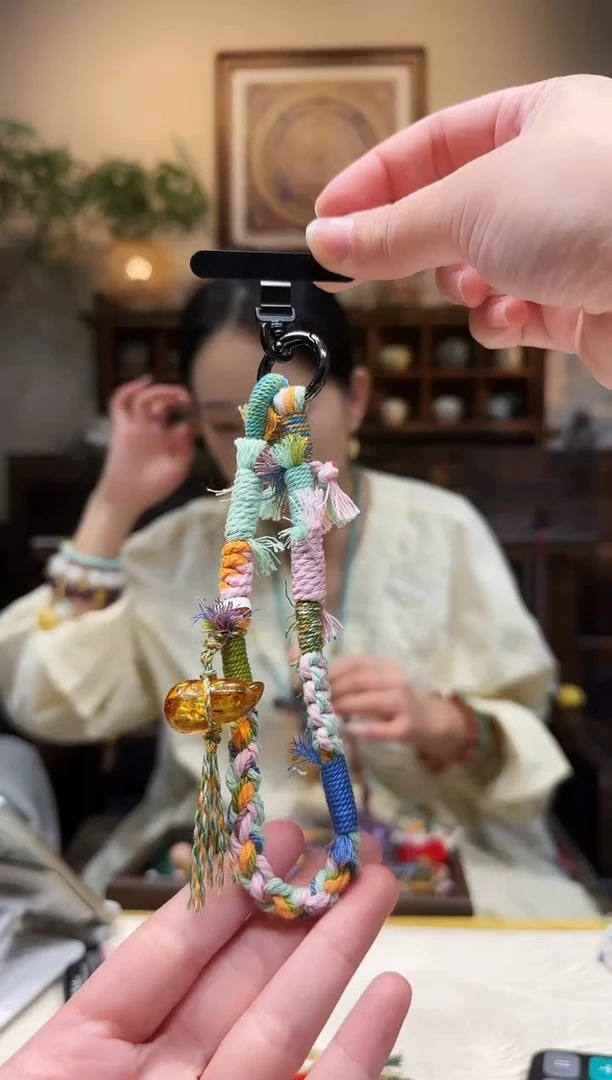 非金属无编绳手机挂