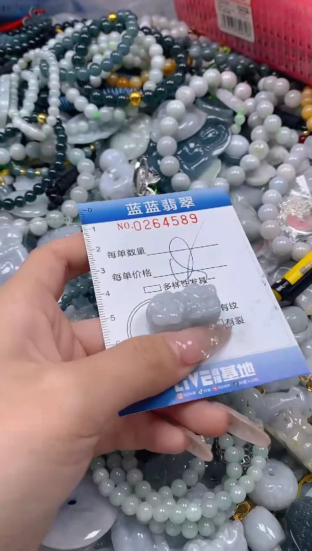 翡翠未镶嵌颈饰闪购0264589