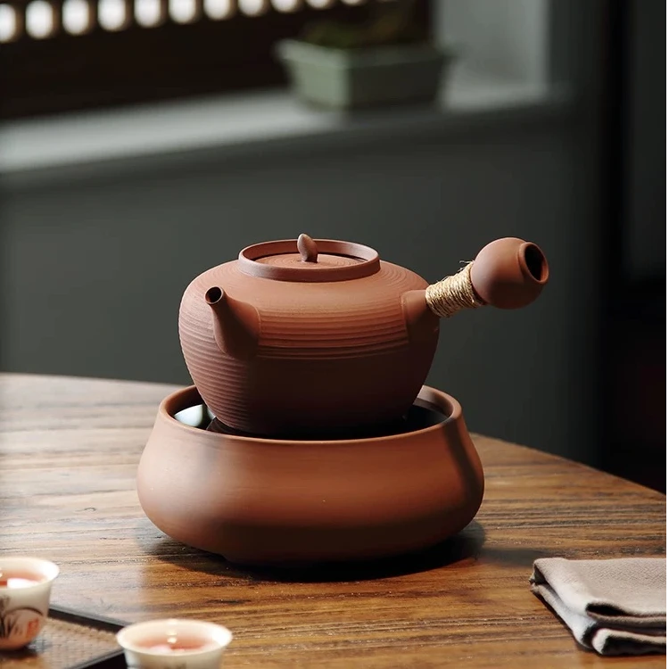 电陶炉茶炉老岩泥套装烧水壶小家电茶壶茶具泡茶壶颜值高