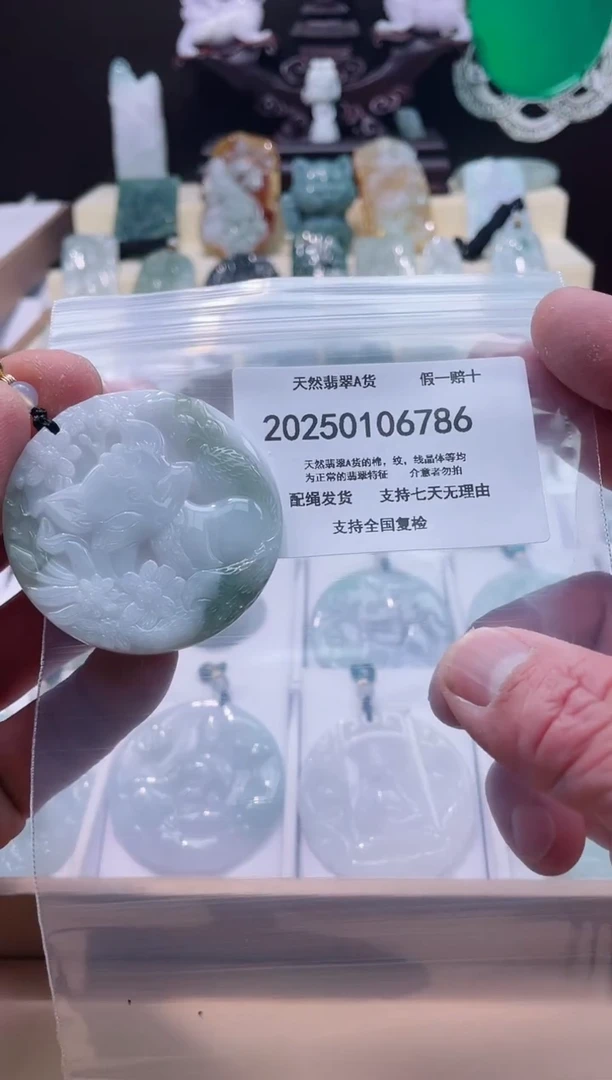 【闪购商品】翡翠颈饰未镶嵌闪购商品8号店200250010022