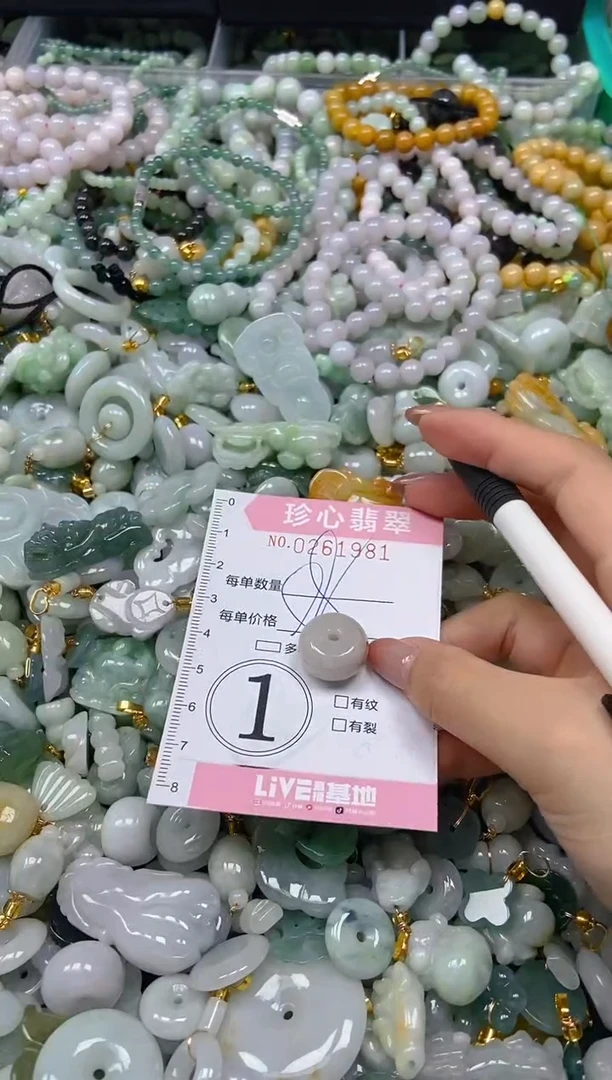 翡翠未镶嵌颈饰闪购0261981