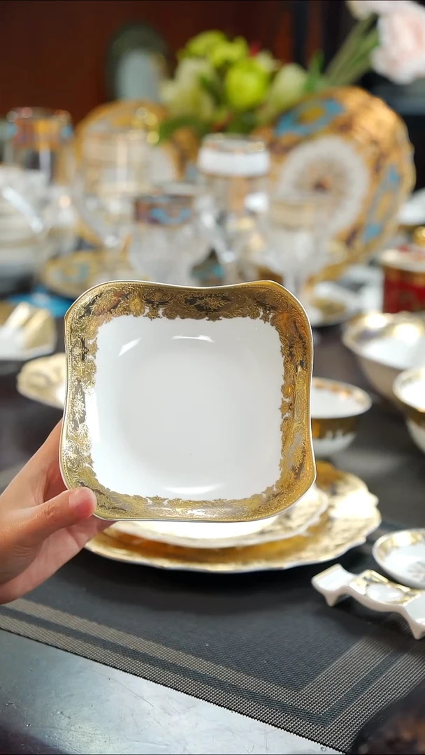 瓷片6英寸沙拉碗2个