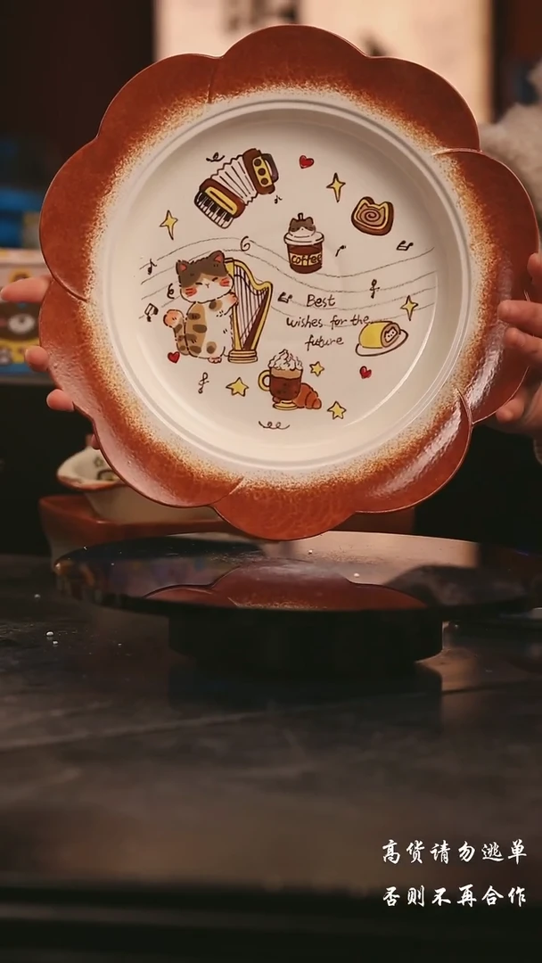 陶瓷景德镇可爱设计师款陶瓷