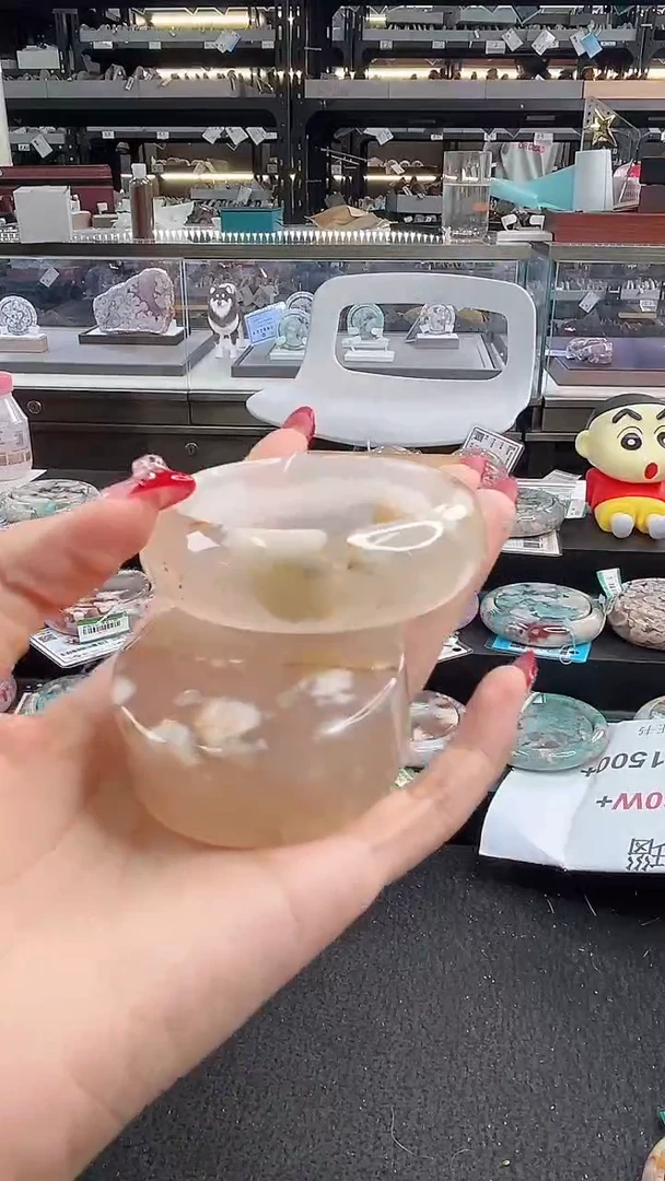 未镶嵌手镯石英质玉52圈口（赠品镯心）6751682