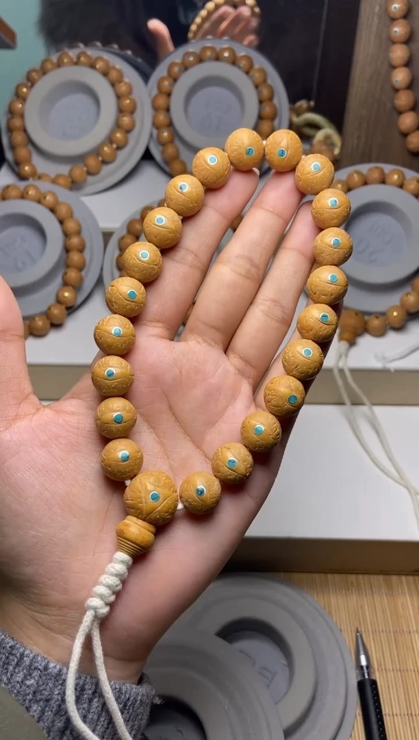 吊坠凤眼菩提跬***里12凤眼手串松钉