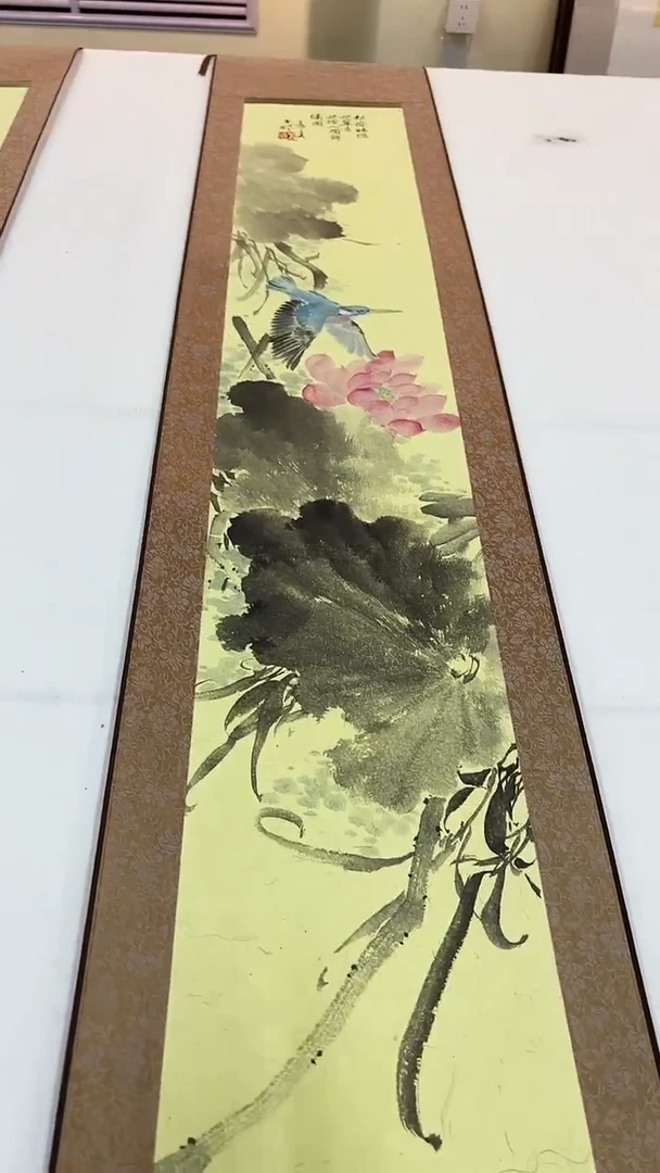 国画戈老师绘画作品 带荣宝斋宁波证书