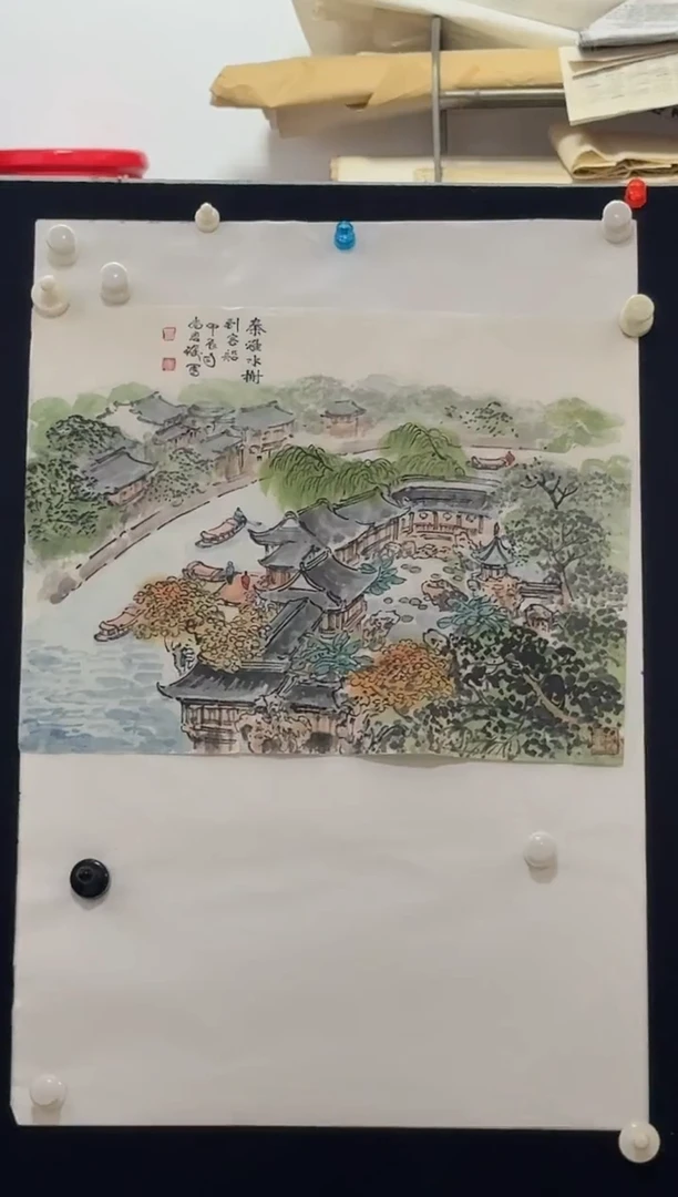 国画炳山艺术--尚君砺老师作品