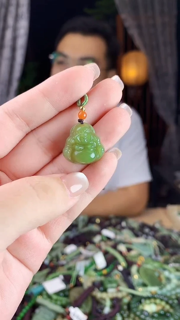 和田玉未镶嵌挂件多样性发货拍一发一