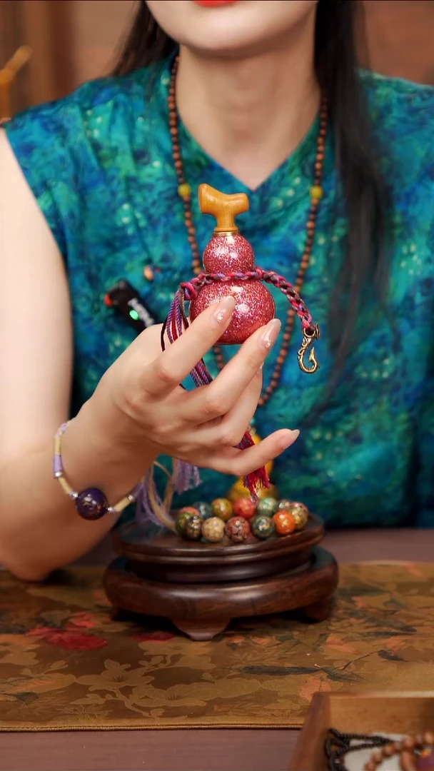 10易林漂漆开口小葫芦--98