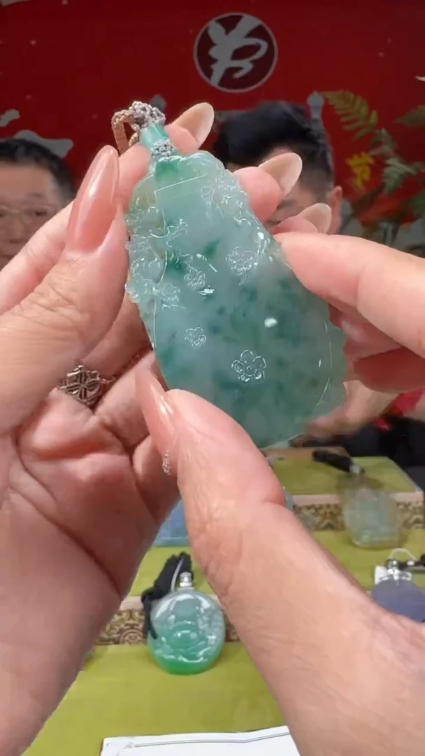 【闪购商品】翡翠颈饰未镶嵌054  /天然a货翡翠