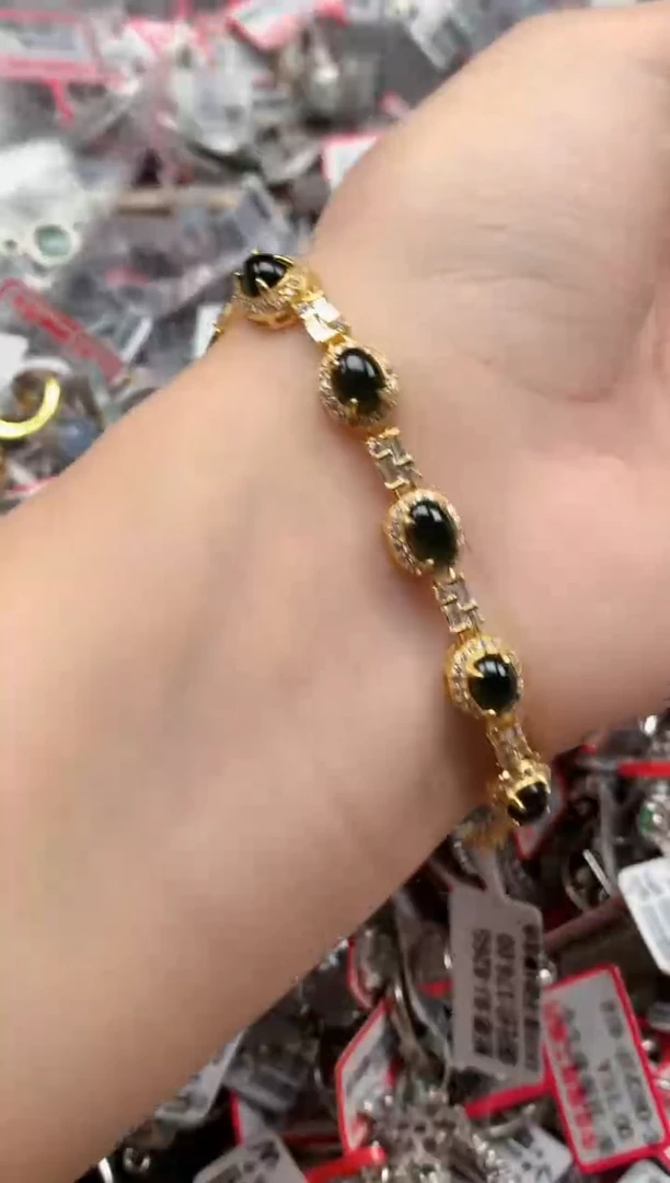 银S925镶嵌戒指翡翠天然A货缅甸翡翠