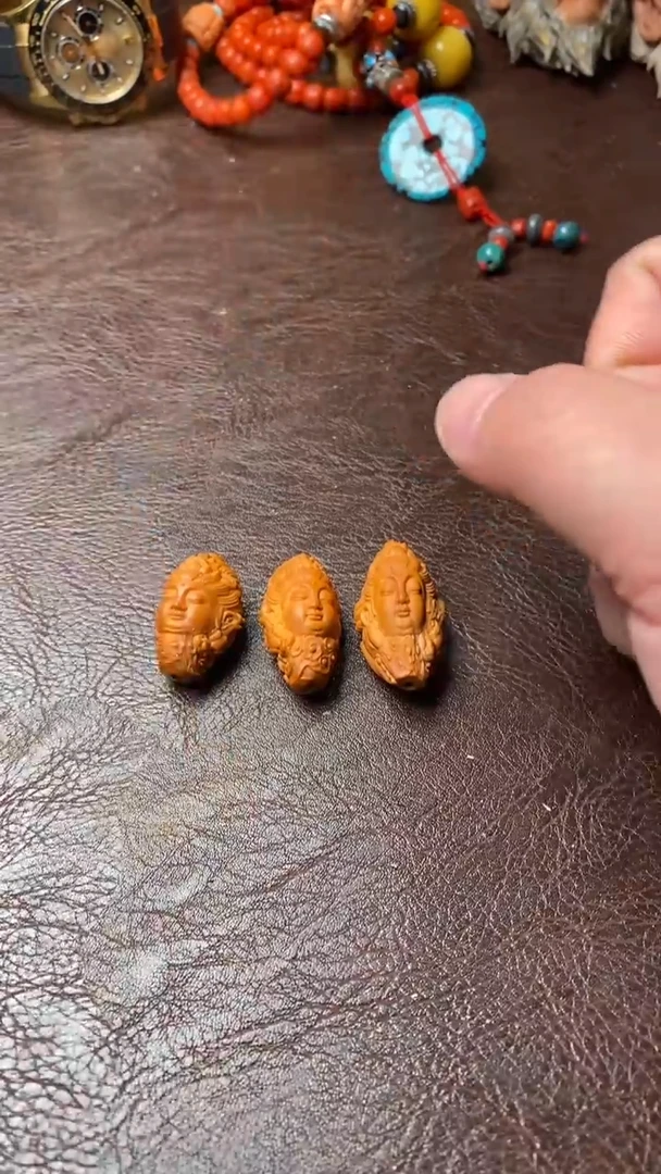 【闪购商品】橄榄核手串/手链1-宝宝观音单籽【三颗】